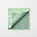 Dual-sided scrubbing cleaning cloth showing both sides