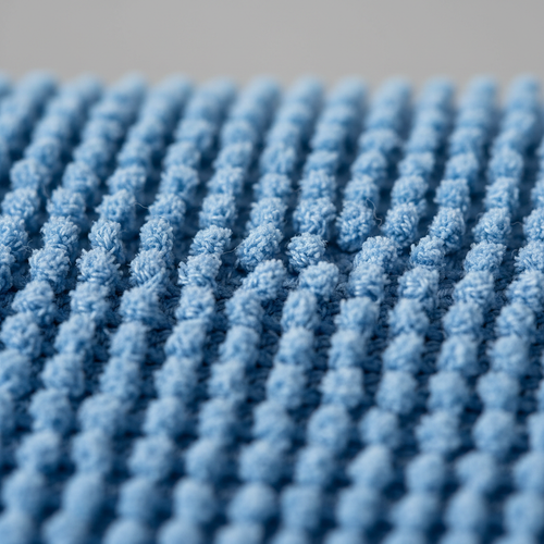 Close-up texture detail of microfiber cloth